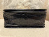 Balenciaga Gossip shoulder bag croc-embossed calfskin black