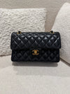 Chanel Small Classic Double Flap Bag Lambskin Black