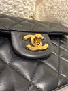 Chanel Small Classic Double Flap Bag Lambskin Black