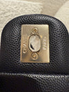 Chanel Quilted Small Backpack Caviar Black(Microchip)