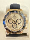 Rolex Cosmograph Daytona 18K Gold Dial Mens Watch