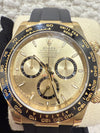 Rolex Cosmograph Daytona 18K Gold Dial Mens Watch