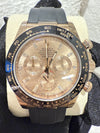 Rolex Cosmograph Daytona 18K Rose Gold Dial Mens Watch
