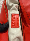 Loewe Puzzle Bag in Grained Calfskin Red