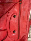 Balenciaga city bag leather RED