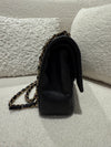 Chanel MEDIUM Classic Double Flap Bag Lambskin Black