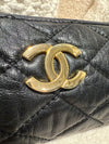 CHANEL VINTAGE Mini bucket makeup bag
