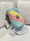 GUCCI GG MARMONT MINI BUCKET BAG MULTICOLOUR