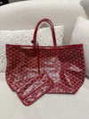 Goyard Saint Louis Tote PM Red/Multicolour
