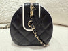 Chanel 25P Quilted Bowling Bag Lambskin Black (Microchip)