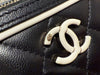 Chanel 25P Quilted Bowling Bag Lambskin Black (Microchip)