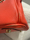 Hermes birkin 30 EPSOM L5 Crevette stamp T