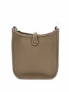 Hermes Mini Evelyne 16 mini Etoupe STAMP B
