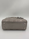 DIOR MINI LADY DIOR LAMBSKIN Gray SHW