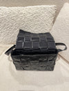 Bottega Veneta Small Cassette Bag Lambskin Black