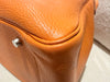 Hermes Lindy 34 TOGO Orange Stamp Square P