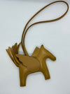 HERMES RODEO PEGASE PM BAG CHARM GOLD STAMP B