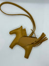 HERMES RODEO PEGASE PM BAG CHARM GOLD STAMP B