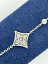 LOUIS VUITTON Color Blossom BB Star Bracelet, White Gold, Grey Mother-Of-Pearl And Diamond
