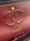 Chanel Vintage Classic Double Flap Bag Quilted Lambskin Mid