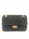 CHANEL MINI 2.55 REISSUE FLAP BAG FABRIC