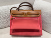 Hermes Herbag Zip 31 Pink Stamp A