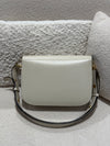 Gucci Horsebit 1955 shoulder bag calfskin white