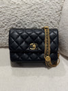 Chanel Season 22A Flap Bag with coin details