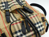 BURBERRY SMALL RUCKSACK BACKPACK NYLON BEIGE GHW