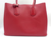 PRADA SAFFIANO DOUBLE BAG CALFSKIN RED GHW