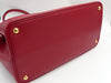 PRADA SAFFIANO DOUBLE BAG CALFSKIN RED GHW