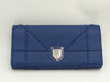 CHRISTIAN DIOR DIORAMA WALLET BLUE