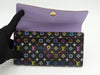 LOUIS VUITTON BLACK MULTICOLORE MONOGRAM CANVAS ZIPPY WALLET