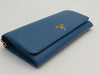 PRADA GIADA SAFFIANO LEATHER WALLET ON CHAIN