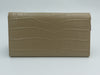 BALENCIAGA CITY LONG WALLET DARK BEIGE