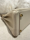 Hermes Birkin 25 Craie Stamp G