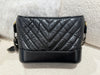 CHANEL GABRIELLE SMALL HOBO BAG BLACK