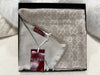 Gucci Knitted Wool & Slik Scarf GG Supreme Light Brown