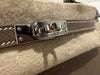 Hermes Kelly 25 Epsom Etoupe SHW Stamp D