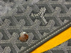 Goyard Boheme Hobo Bag Goyardine Canvas/Calfskin Grey