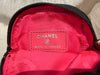 CHANEL Cambon Ligne Pouch Black/White Quilted Leather CC
