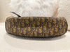 Dior Brown Diorissimo Coated Canvas and Leather Flap Romantique Satchel
