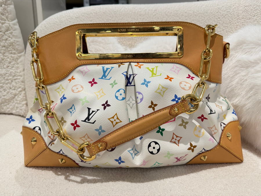 Louis Vuitton Judy GM MultiColour Monogram Canvas Bag