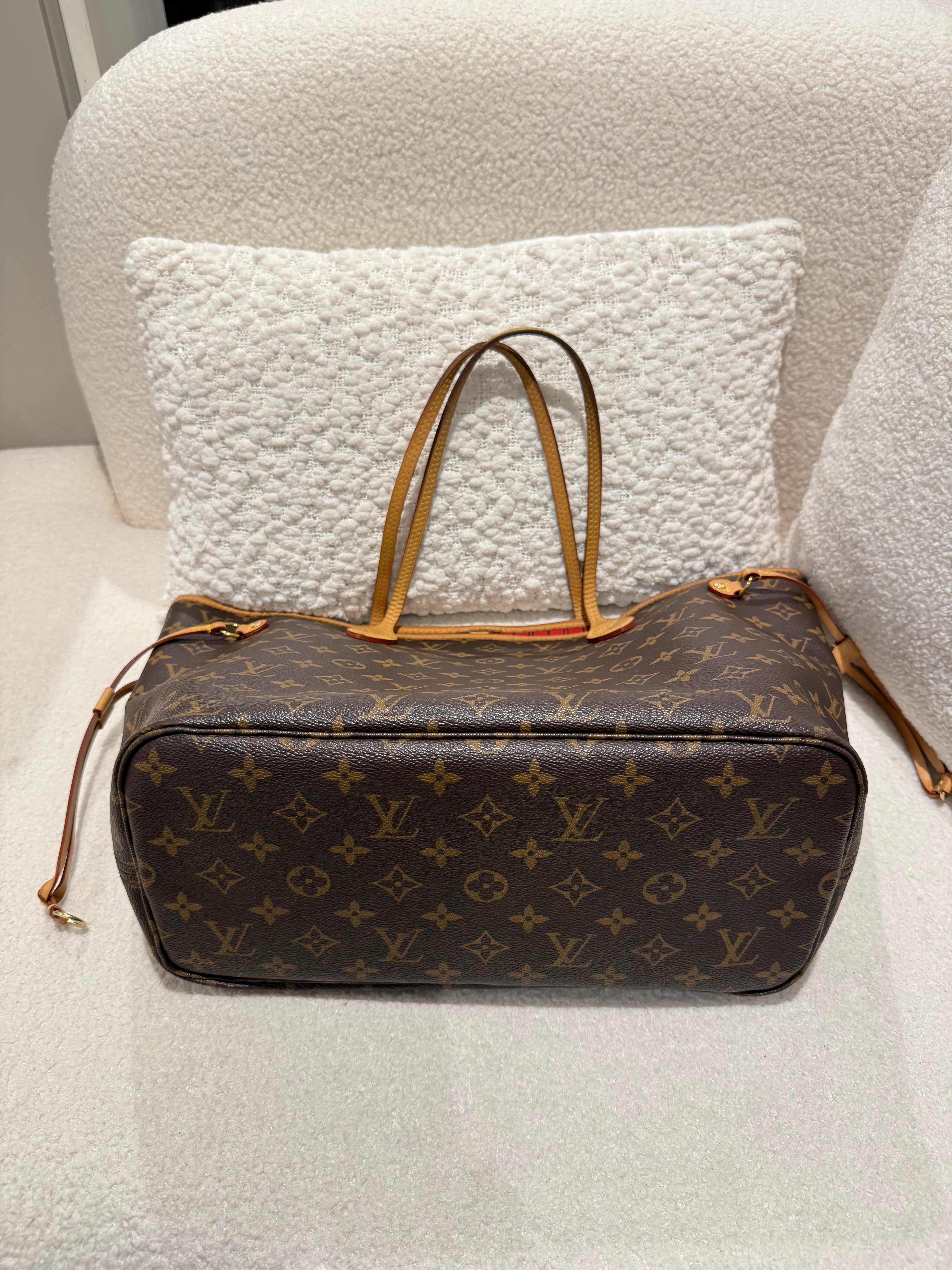LOUIS VUITTON NEVERFULL MM MONOGRAM CANVAS FancyFairy Second Hand Designers Luxury consignment store in Australia