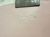 CHRISTIAN DIOR Pink Iridescent Leather/Patent Leather Cannage Quilted Miss Dior Promenade Clutch Bag