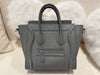 Celine Nano Luggage Tote Bag Grey