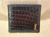 Saint Laurent Croc-effect Leather Wallet