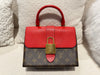 Louis Vuitton locky bb monogram canvas/leather Red