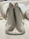 PRADA Large Saffiano Tote Bag Leather White