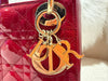 Dior Mini Lady Dior Patent Leather Red preloved Australia - additional photo 7